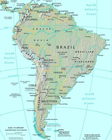 south america